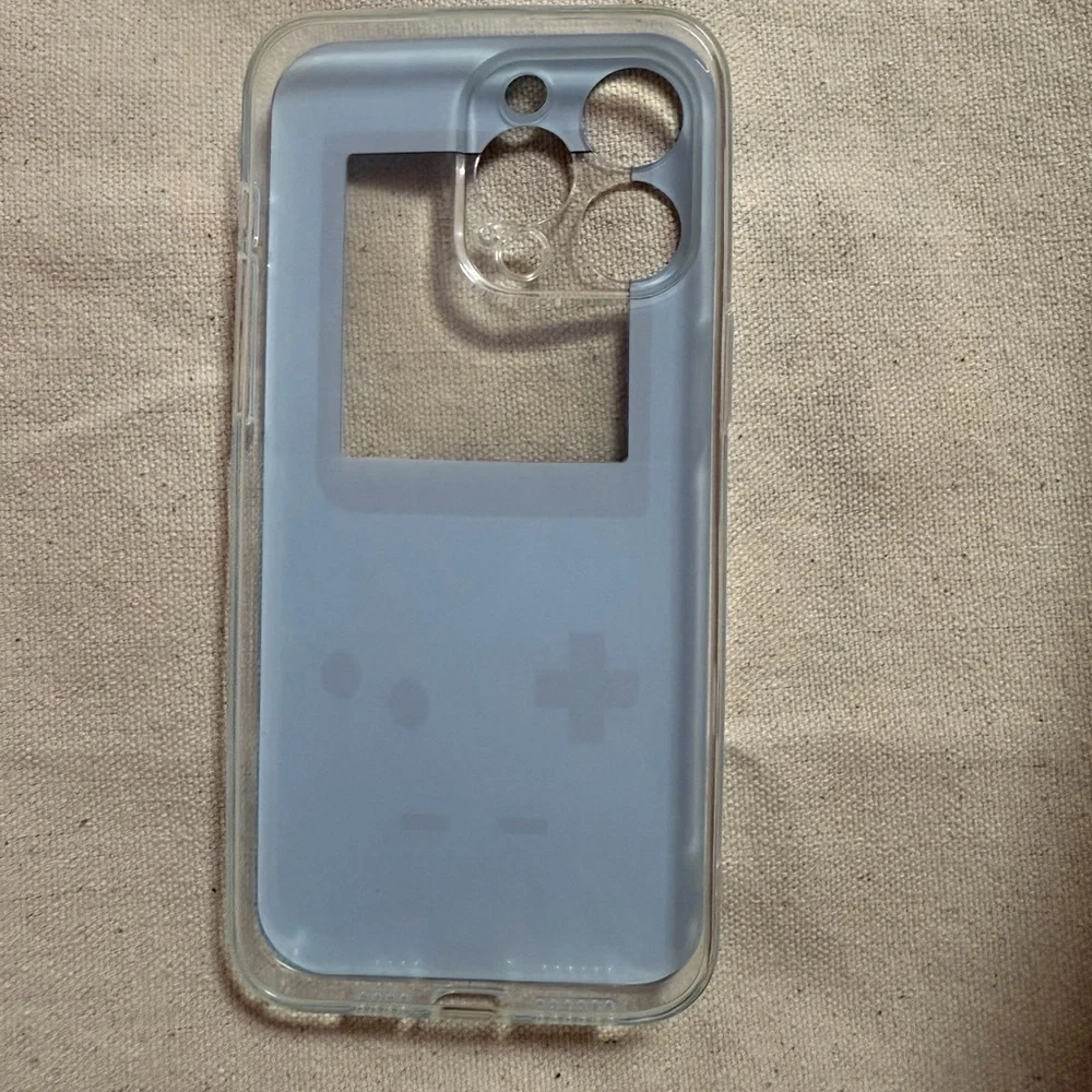 Blue Game Console iPhone 15 Pro Max Case